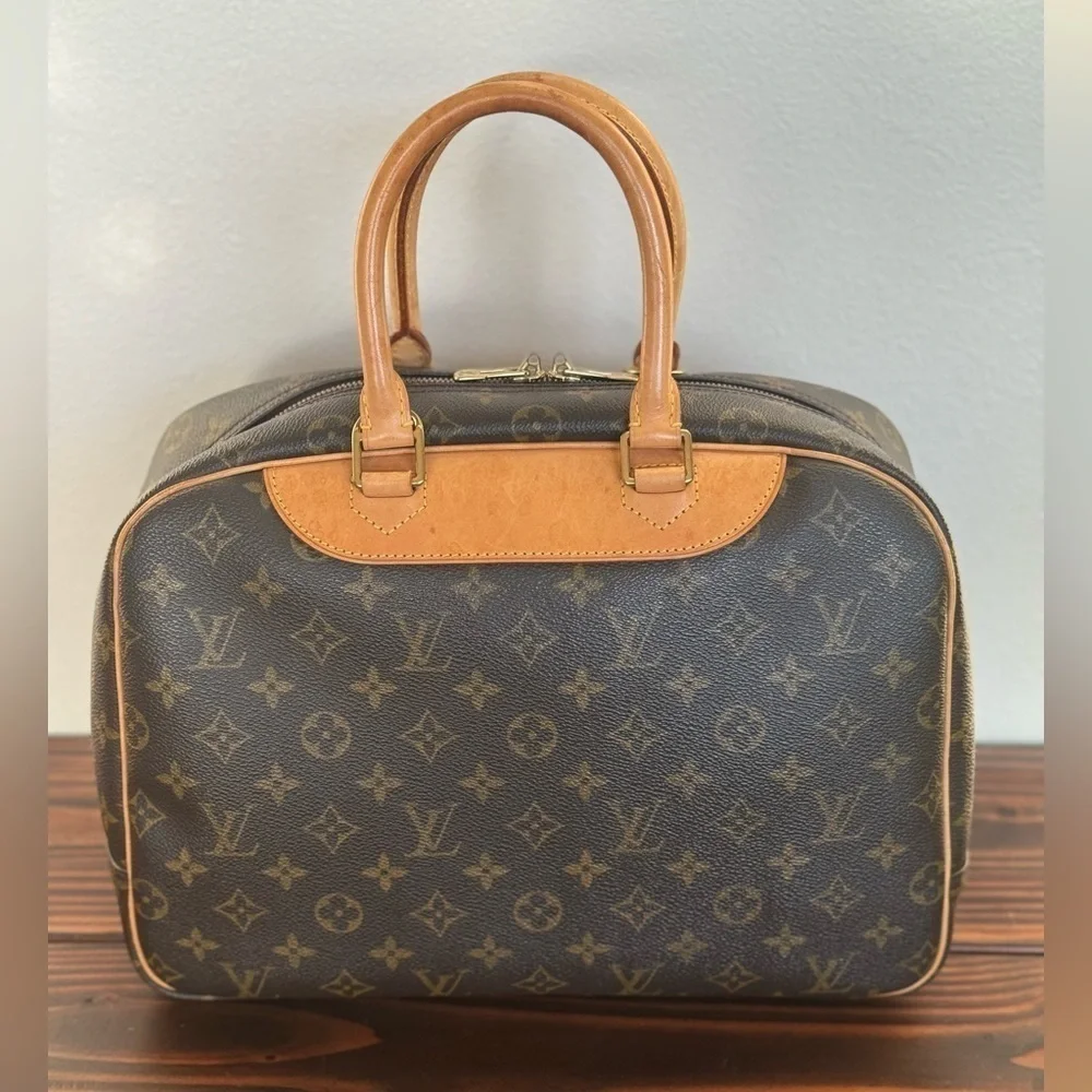 Louis Vuitton Monogram Deauville Boston Bag Large